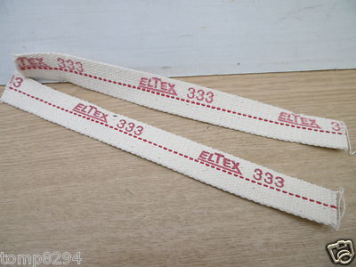  ELTEX 333 10'' X 1'' PARAFFIN HEIZUNG DOCHTE BEDRUCKT x 2