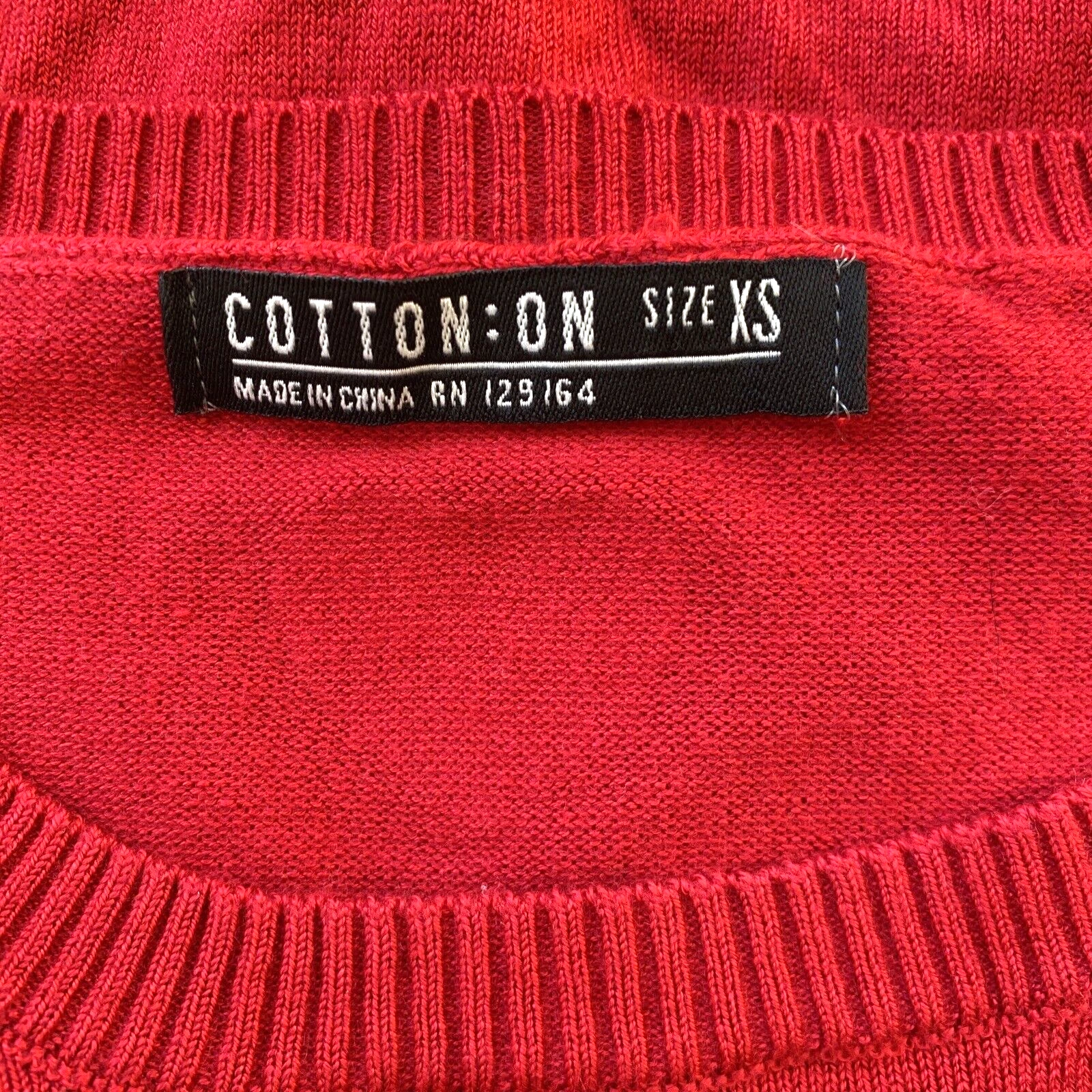 COTTON ON Red I LOVE SANTA Ugly Christmas Sweater Holiday