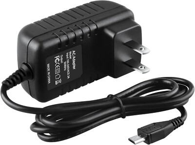 5V Micro USB AC Adapter for Duralast DL-800L DL-1200AC PS4 Lithium Jump Starter