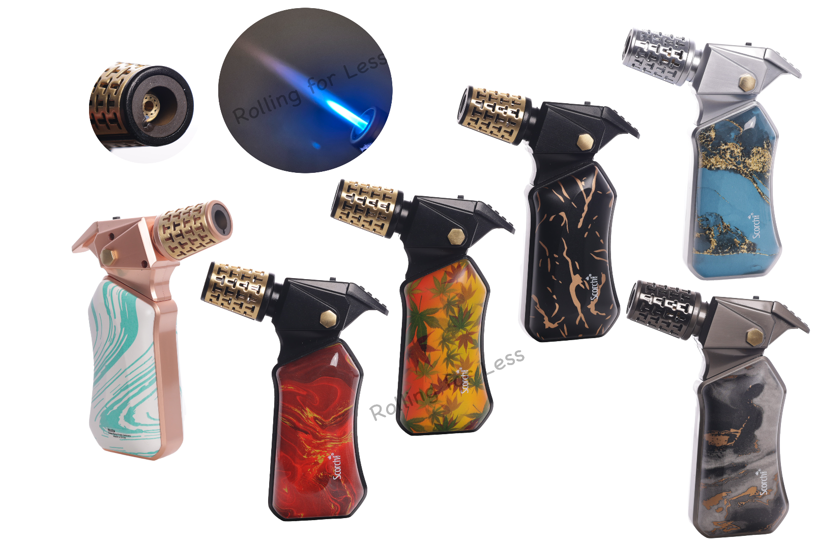 Scorch Torch 90 deg Blow Single Flame Torch Lighter