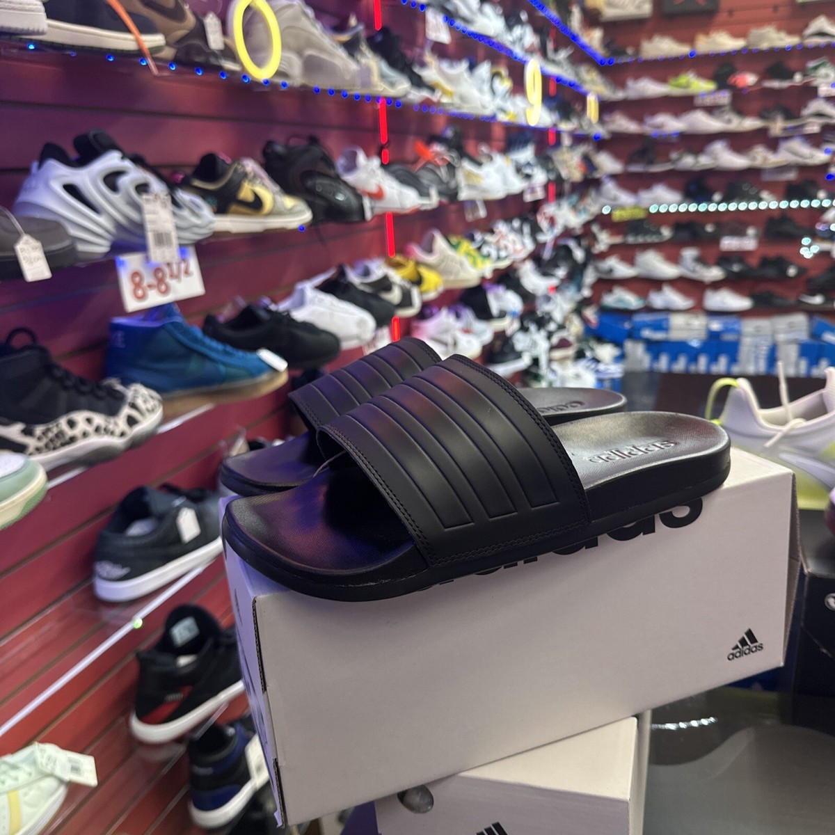 Unisex Sandals adidas Adilette Comfort Slides Size: Women