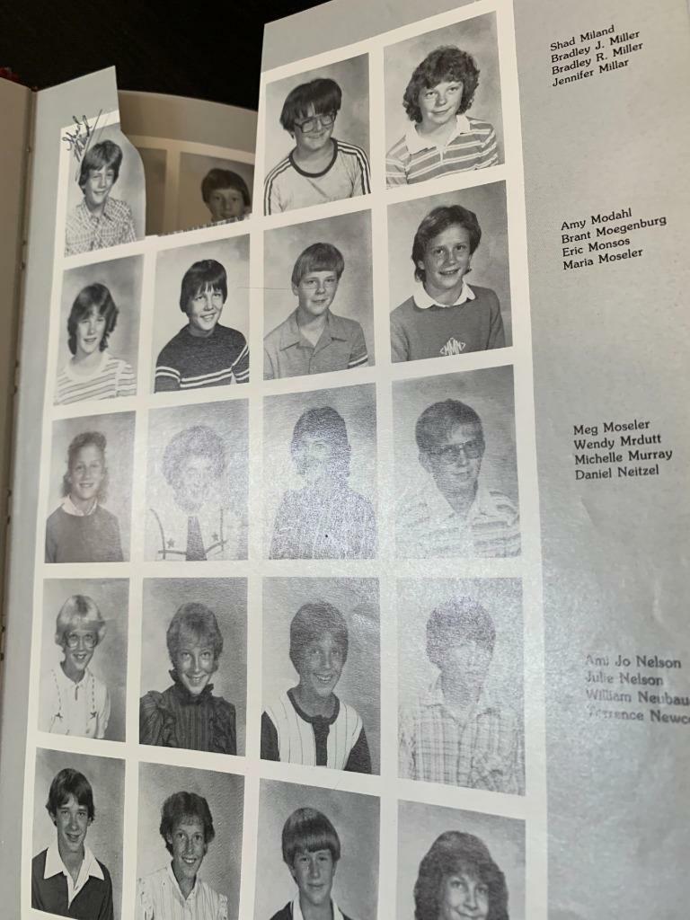 Menomonie Junior High School Yearbook 1983 "Arrow" 83 Menomonie