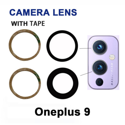 OEM Rear Back Camera Lens Glass Cover + Tape Replacement For OnePlus 9 FAST SHIP