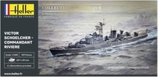  Heller 81015 1:400th scale Escort ship VICTOR SCHOELCHER or COMMANDANT RIVIERE