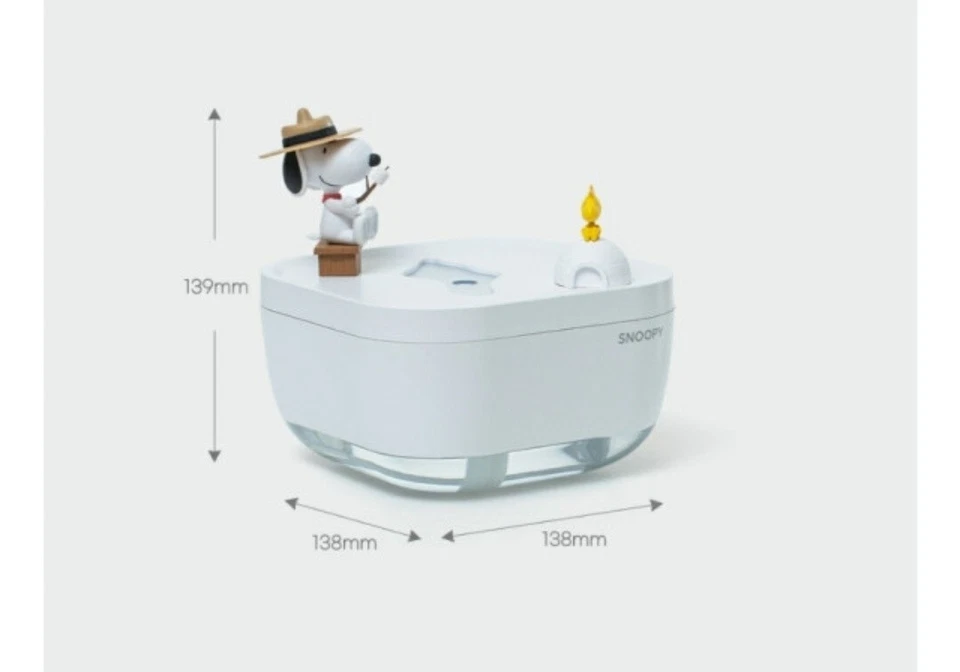 SNOOPY Figure Mood Lamp Humidifier SN021-074 - Image 2 of 3