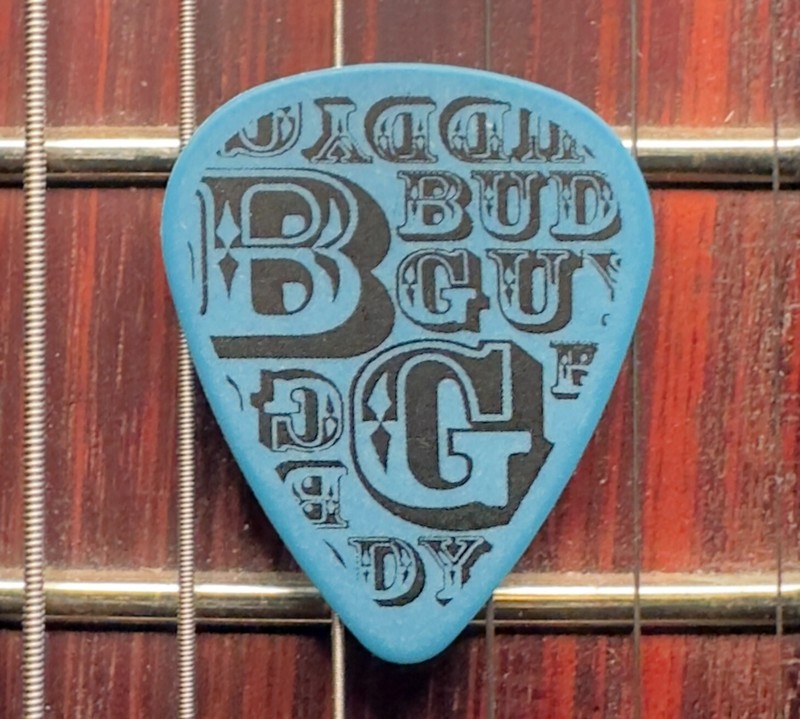 Blues Legend BUDDY GUY: Guitar Pick 2005 Bring Em In Blue Tour (Hollywood Bowl)