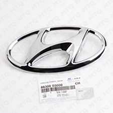 86300-D3000 Genuine Front Grille H Emblem compatible with Tucson 16-21