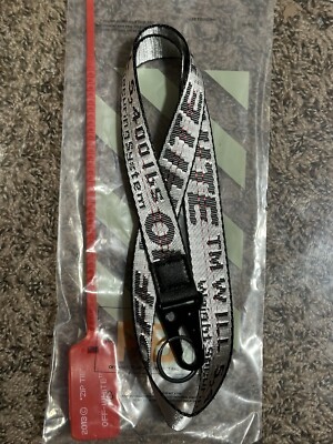 Off White Industrial Keychain Lanyard NEW Assorted Colors | eBay