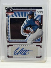 Eldridge Armstrong III 2024 Panini USA Stars & Stripes Auto Relic 162/199