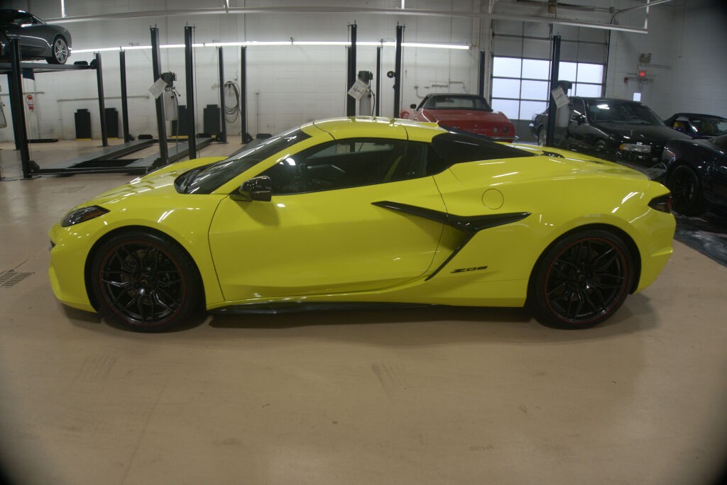 2024 Accelerate Yellow Metallic Chevrolet Corvette   | C8 Corvette Photo 2