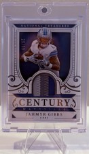 2025 Panini National Treasures - Century Materials Jahmyr Gibbs #CM-JGS /99...