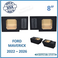 Ford Maverick 2023 8" Sub Box Solo Baric Dual Sealed Subwoofer Enclosure Car