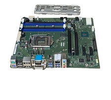Fujitsu D3401-A11 GS3 Sockel LGA1151 4xDDR4 PCIe mATX Mainboard mit I/O Blende