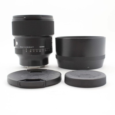 * USED * Sigma ART 85MM F/1.4 DG DN Sony FE/E Mount