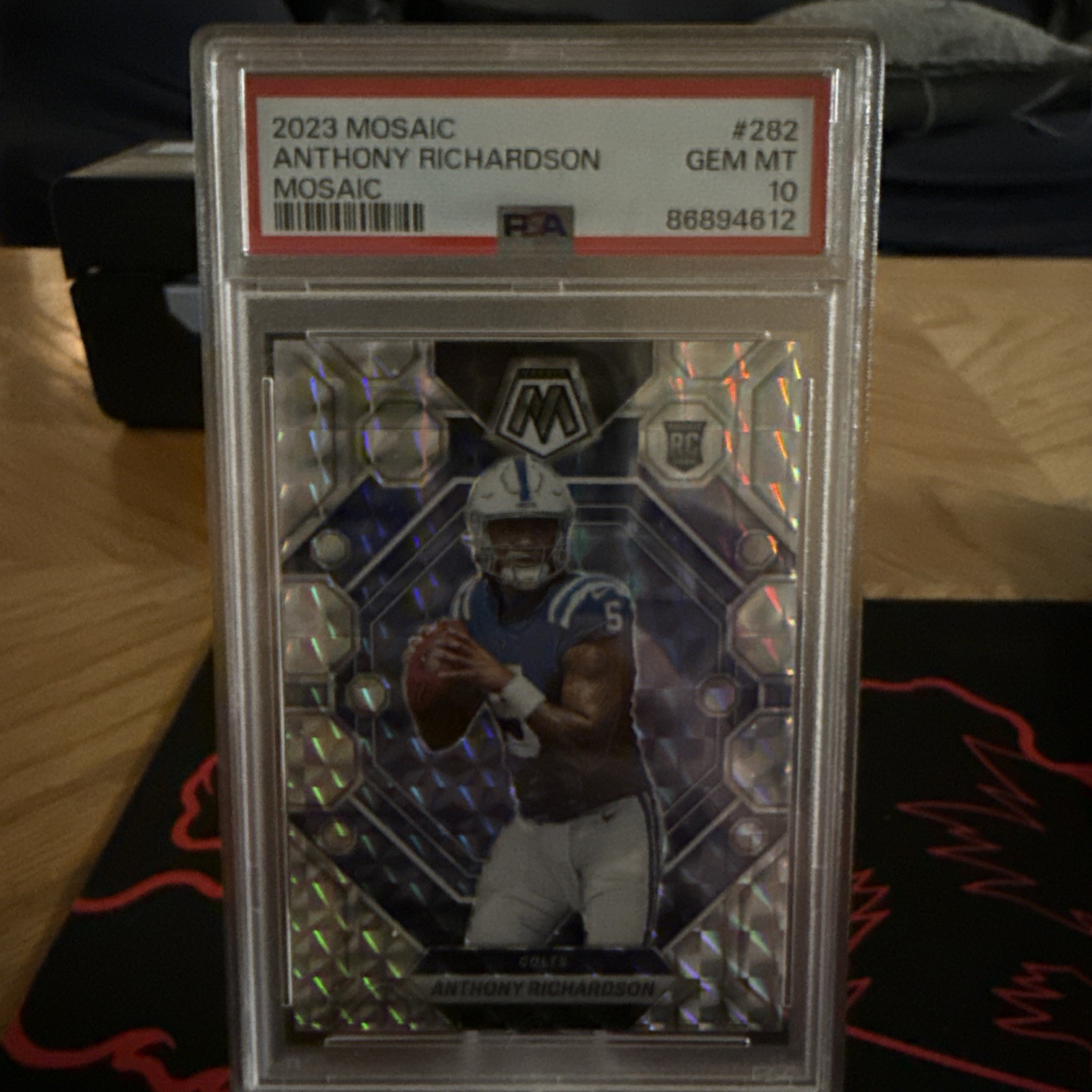 2023 Panini Mosaic - Rookies Anthony Richardson #282 Mosaic Prizm (RC)