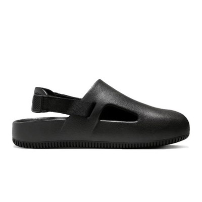 Nike Women's Sz 9 Calm Mule NA Triple Black Mules FB2186-001 for