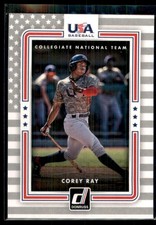 2016 Donruss USA Collegiate National Team Corey Ray USA #USA-13