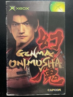 Genma Onimusha Microsoft XBOX Instruction Manual Only