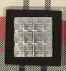 12 1 Gram Valcambi Suisse Silver .999 Fine CombiBar in case.