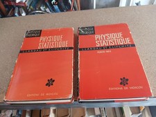 Physique Statistique (2 tomes) - Landau & Lifchitz - Ed. Mir Moscou