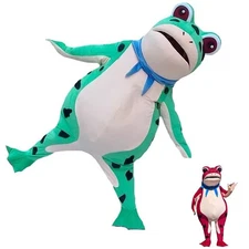 Inflatable Frog Costume Children's Cosplay Funny Full Body Cosplay Costume Suit