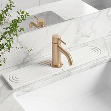 Stone Faucet Mat for Kitchen Sink-Diatomite Drying Stone Mat Sink Protector