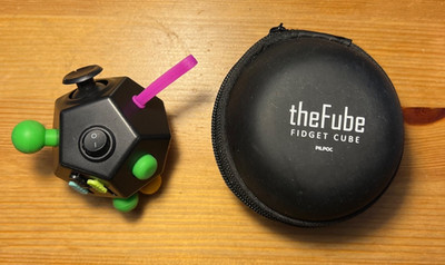 Fidget Dodecagon: 12-Sided Stress Relief Cube for Kids & Adults