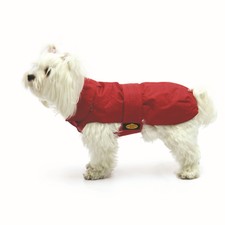 Fashion Dog Hundemantel mit Kunstpelzfutter -...