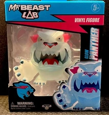 Mr Beast Lab / Glow PANTHER / Vinyl Figure / BRAND NEW IN BOX / Glow-In-The-Dark