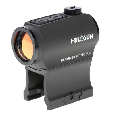 HE403B-GR Green 2 MOA Dot Micro Sight for Rifles - Shake-Awake Super LED Dura...