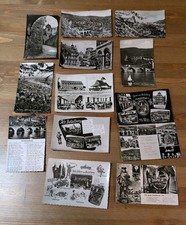 Vintage Black And White Souvenir Postcards Heidelberg Germany Lot Of 13