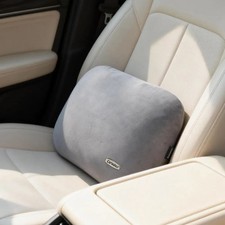 Latex Lumbar Support Pillow For Car Seat Cushion Lower Back Pain Relief Travel
