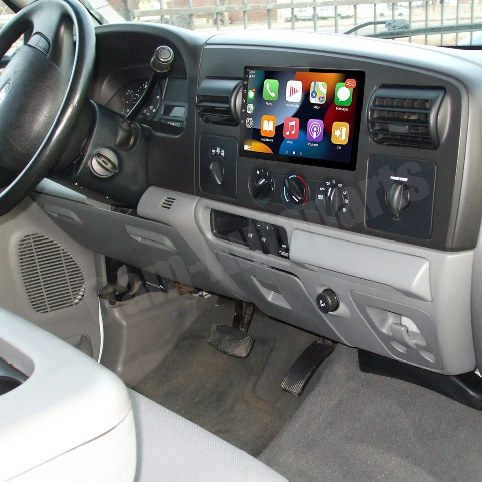 10" Android 14 Carplay Radio GPS WIFI For 2006-2014 Ford F-250 F-350 Super Duty Foto 3 de 4