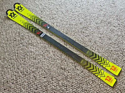 Volkl Racetiger SL World Cup 150cm Race Skis FIS Junior - Flat / No binding