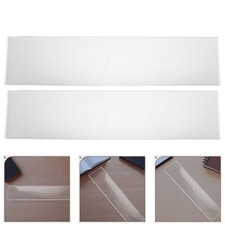 2 Pcs Medicine Cabinet Replacement Rack Clear Acrylic Shelves Bathroom Storage