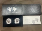 2023 MORGAN AND PEACE DOLLAR REVERSE PROOF TWO-COIN SET IN OGP!!!