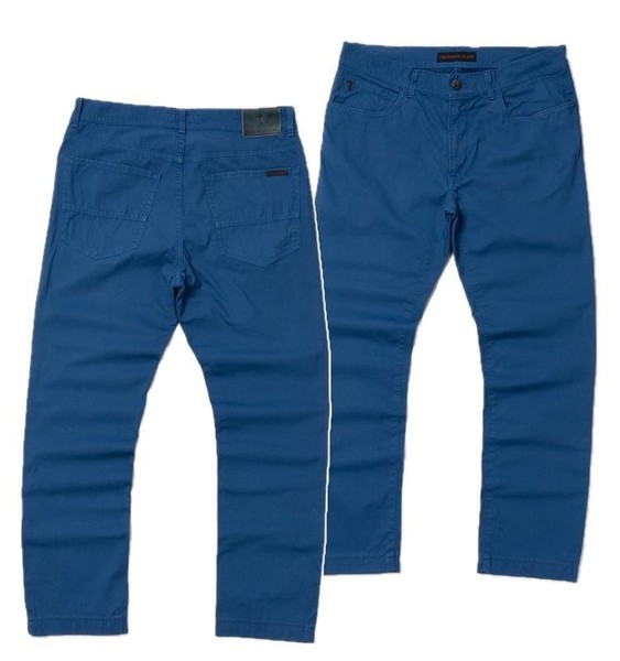 Men Trussardi Jeans Navy Cotton 30 / S / 44