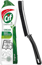 Cream Cleaner & Crevice Cleaning Brush Bundle | Cif Original Cream Cleaner 500Ml 32.24 per litre