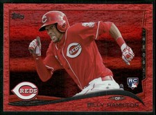 2014 Topps #36 Billy Hamilton Red Foil