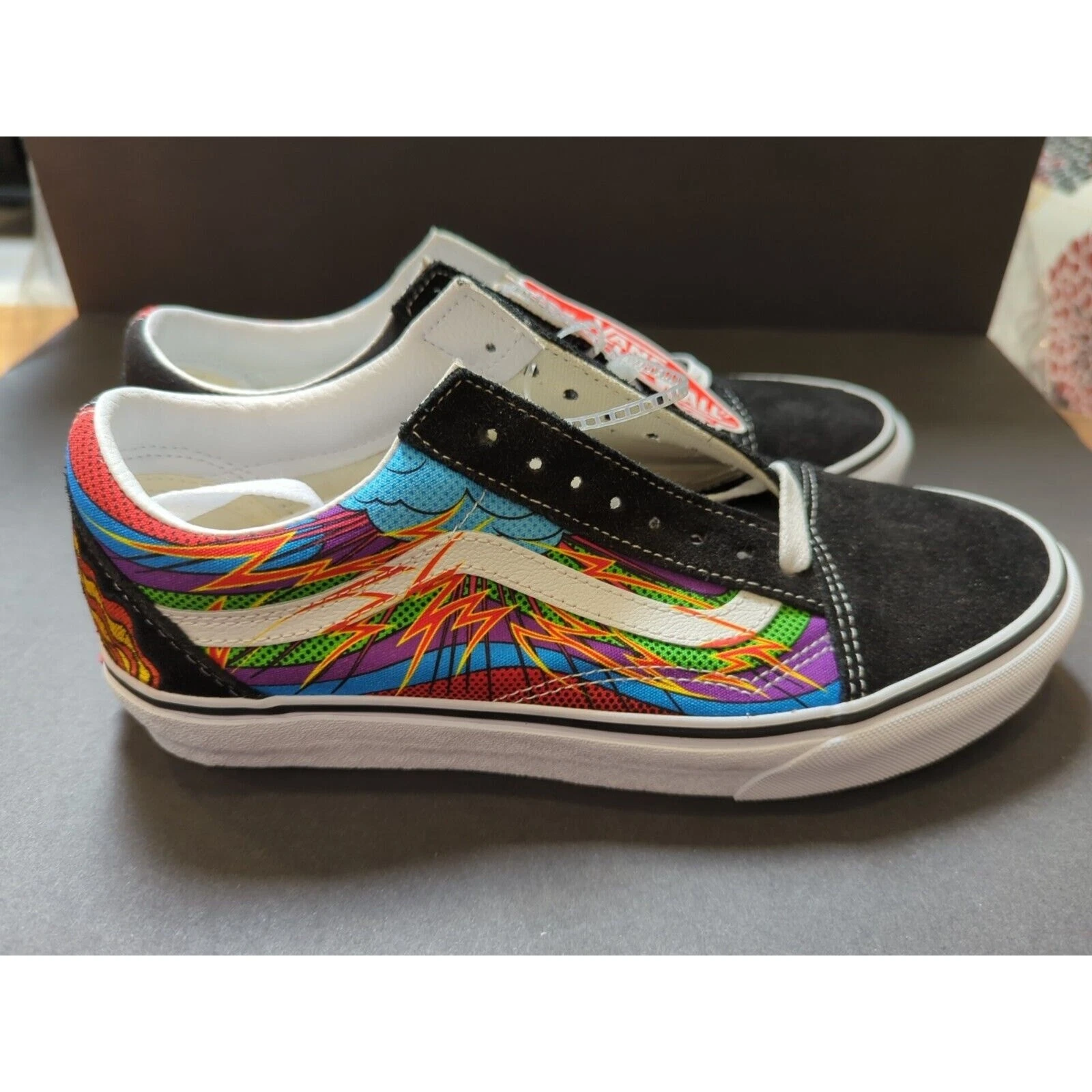 Vans Oldol Skoolworks Brainworks N omo Uomoia Tagl 7.5 a Donnaa Tag