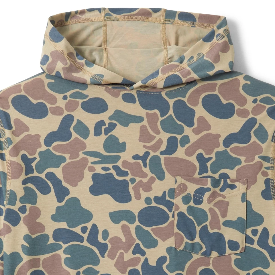 Men's Roll Cast Performance Hoodie with Drirelease®, Camo, Large - Image 2 of 4
