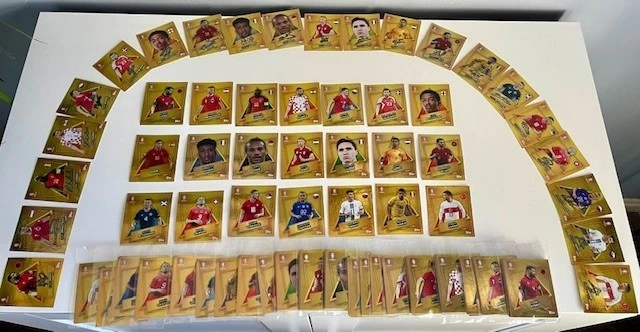 Gold Star Players - Euro-24 Official sticker collection - SIGNED and UNSIGNED