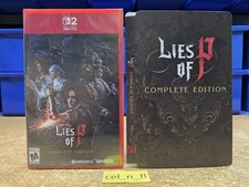Lies Of P Complete Edition iam8bit Exclusive Edition Switch Ships in a Box