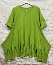 Moonshine Fashion Tunika Shirt Zipfel Lagenlook Übergröße 44 46 48 50 52 Neu