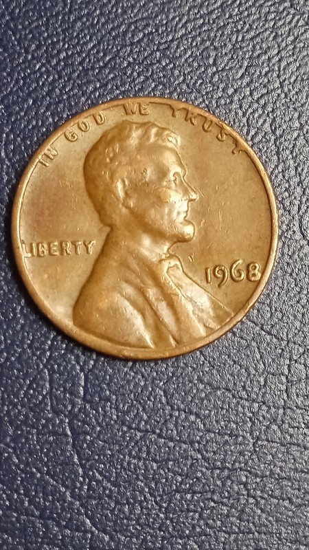 1968 Lincoln Memorial Cent/Penny Coin Circulated