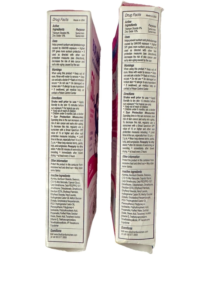 Protector solar Blue Lizard Baby Mineral FPS 50+ protector solar de amplio espectro 5 oz - PAQUETE DE 2 Foto 4 de 4