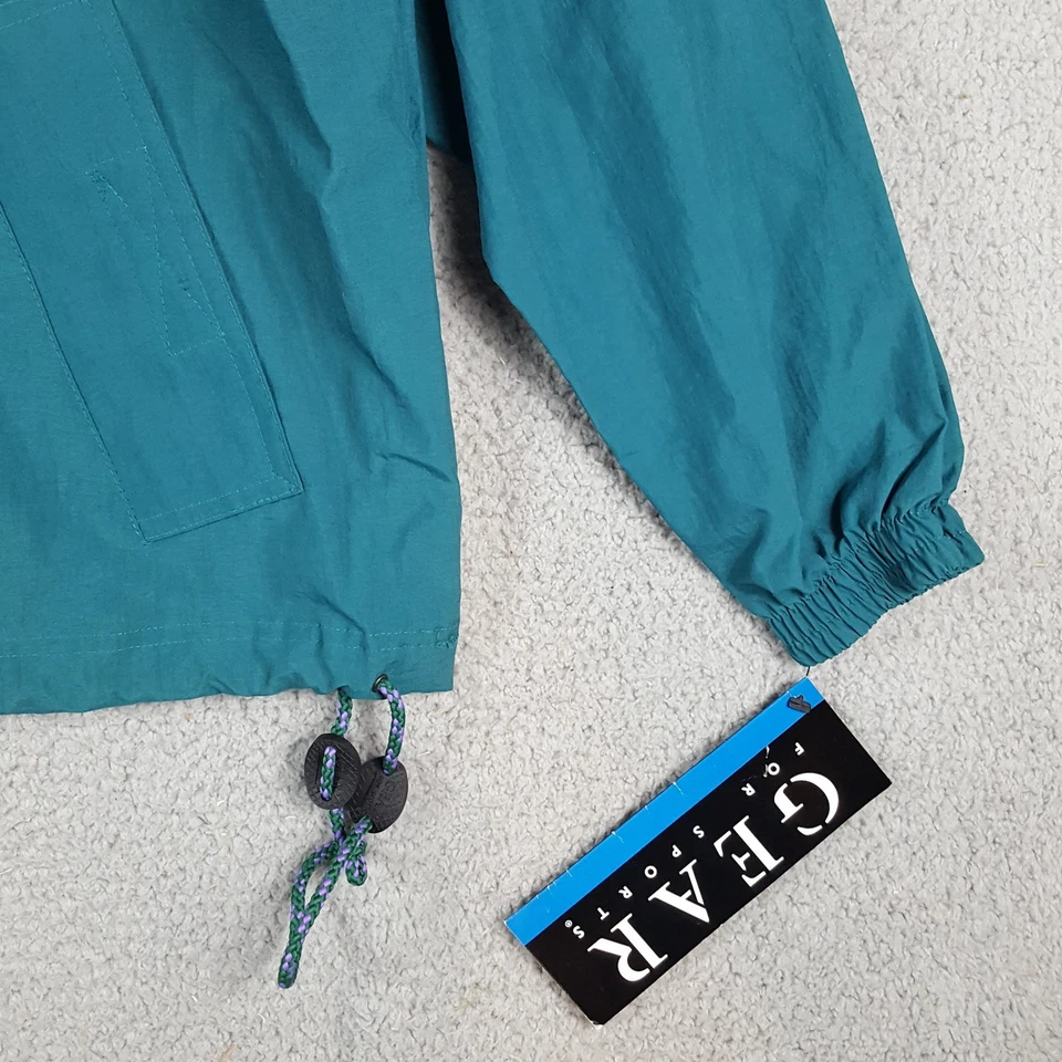 Vintage 90s Mountain Dew Worker Promo Men's Size L Anorak Windbreaker Jacket - Image 4 of 4