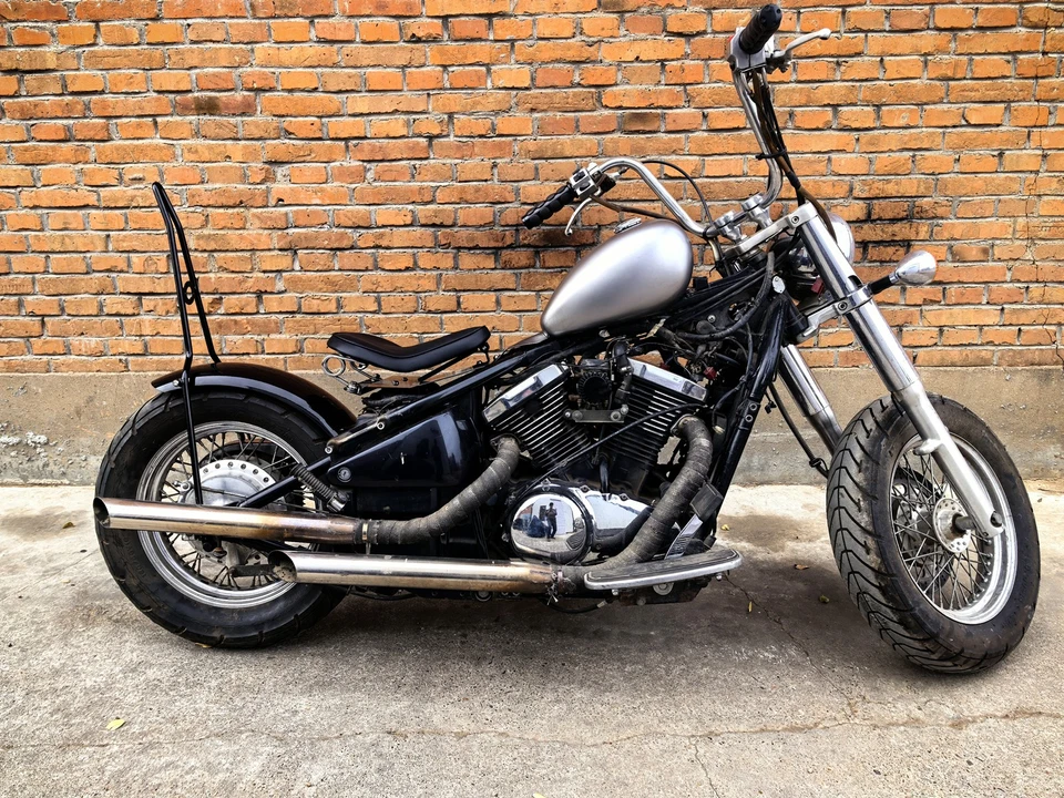 Carenado guardabarros trasero para Kawasaki Vulcan400 800 1995-2003 1996 plateado B Foto 4 de 4