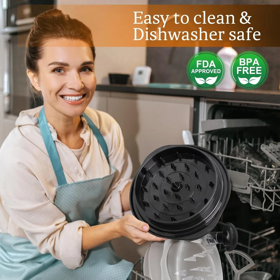 Herramienta trituradora de pechuga de pollo grande, trituradora de carne de pollo multifuncional para el hogar Foto 3 de 4