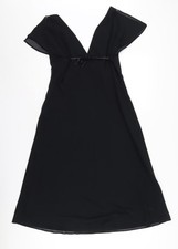 Elements Amanda Wakeley Black Midi Dress